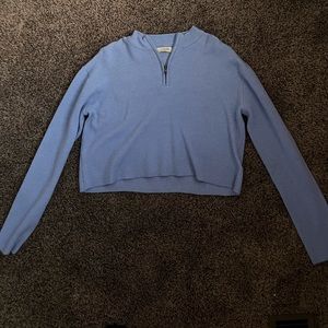 PacSun LA HEARTS blue cropped sweater size S